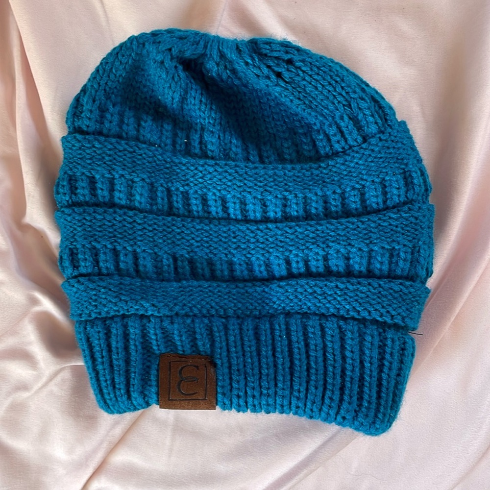 Blue Beanie